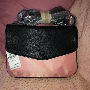 Neiman Marcus Faux leather and Nylon Crossbody